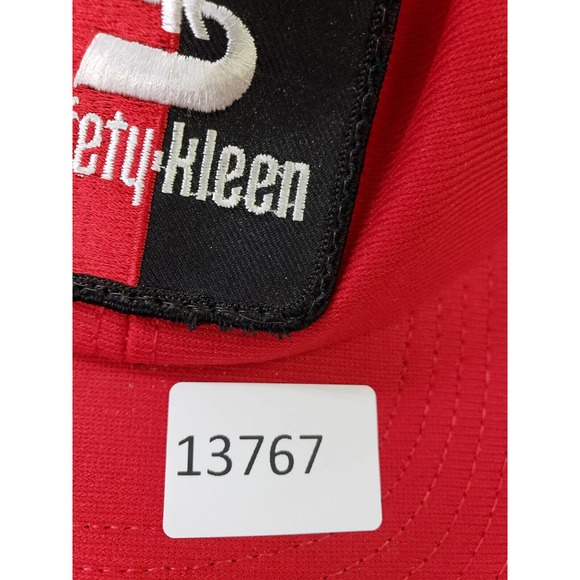VINTAGE Safety Kleen Hat Cap One Size Red Adjustable Snapback Adult Cotton USA - Picture 8 of 8